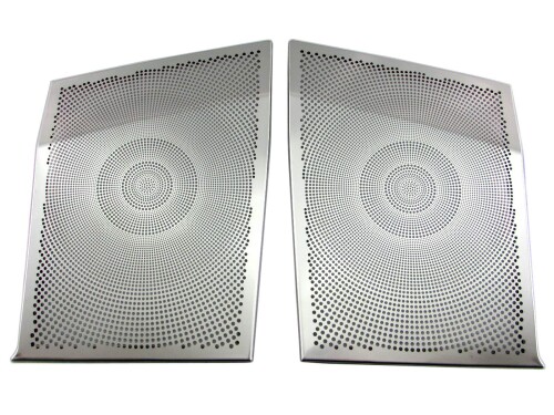 BRIGHTZ ハリアーハイブリッド AVU65W ステレンスダッシュボードスピーカーパネル サテンシルバー VU65W AVU 65W U65 60 ハリアー ハリヤー ハイブリッド ハイブリット