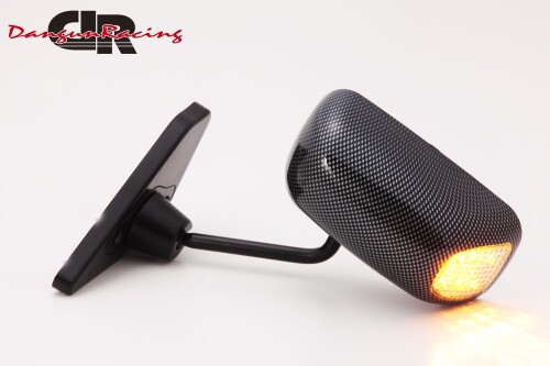 GT1ミラーLED カーボンルック/手動/左ハンドル車 プジョー 306