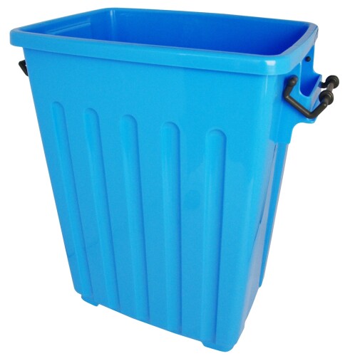 サンコープラスチック ゴミバケツ タフ 角型ペール 本体 40L ブルー