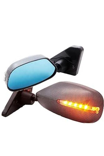 GT2ミラーLED カーボンルック/手動/右ハンドル 98-00 カローラ