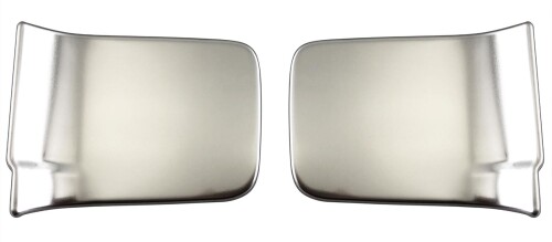 BRIGHTZ タイタン ステンレスインナードアハンドルカバー 皿 2PC サテンシルバー