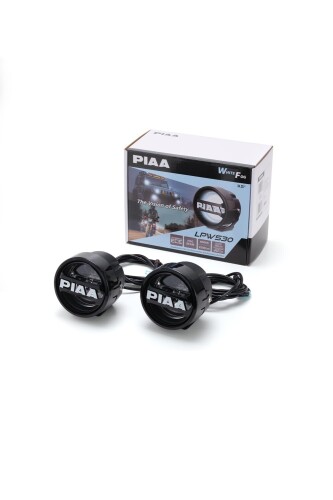 PIAA(ピア) 後付けランプ 丸形 LED 白色_6000K FOG BEAM 耐振10G IP67対応 ECE規格取得 2個入 DKW537E 35,470円
