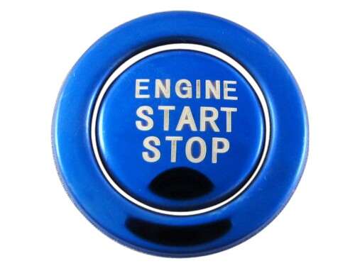 BRIGHTZ ワゴンRカスタムZ MH55S MH95S ステンレスエンジンスタータースイッチカバー 青 MH55 MH95 H55 H95 55 95 ワゴン R カスタムZ カスタム Z