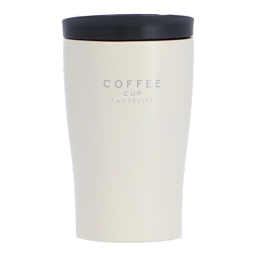 コーナン オリジナル LIFELEX ステンレスタンブラー 240ml フラバーキャップ ホワイト/グレー画像