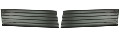 BRIGHTZ ピクシストラック S500U S510U 後期 超鏡面ステンレスメッキグリルカバー 2PC 黒 S500 S510 500 510 ピクシス トラック ピクシス トラック