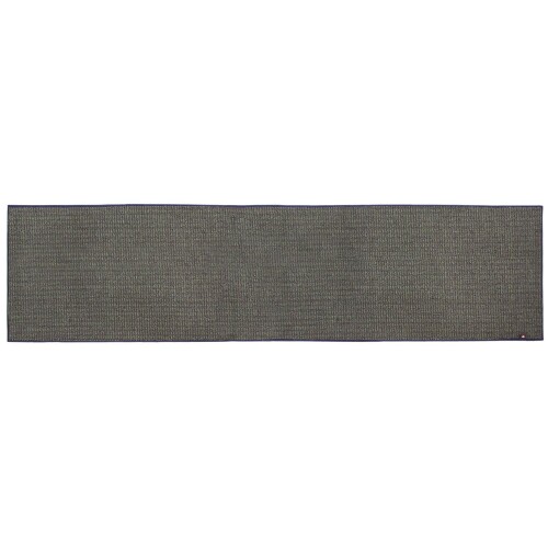 オカ(OKA) PLYS base (プリスベイス) キッチンマット 約 60 cm × 250 cm ブラウン (日本製 洗える モダン シンプル 滑り止め)