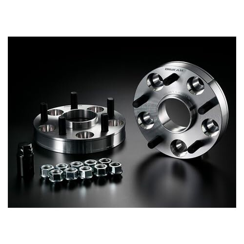 ケースペック ワイドトレッドスペーサー 7HW114515257360 ハブリング付きスペーサー 114.3-5H P1.5 25mm ハブ径 車両側:73 / ホイール側:60 デジキャン アルミ 高強度 ハブ付き ワイトレ ドレスアッ