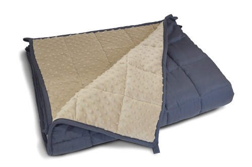 RELAAAX 安眠加重ブランケット 7.0kg エンボス加工 ７層構造