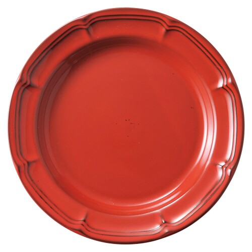 光洋陶器 KOYO ラフィネ ヴィンテージレッド 29cm リムプレート 食洗機対応 日本製 15944102