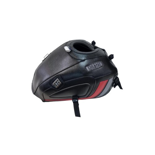 バグスター(Bagster) タンクカバー ブラック/レッド XSR125 1813C