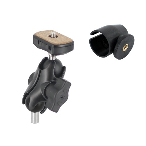 REC-MOUNTS ボルトクランプセットS M6 Bolt Clamp set ボルト共締めタイプ for パナソニック ウェアラブルカメラ HX-A1H/HX-A500用