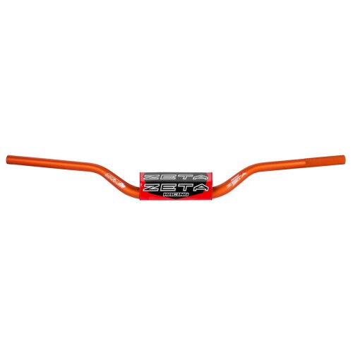 ジータレーシング(ZETA RACING) SX3ハンドルバー MX-543 大径(28.6mm)ハンドルバー 汎用 幅:805mm 高さ:88mm 引き:40mm 高剛性・柔軟性・軽量化 バーエンドキャップ/SXバーパッド付属 テーパーバー フ