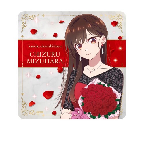 彼女、お借りします 水原千鶴 ラバーマットコースター画像