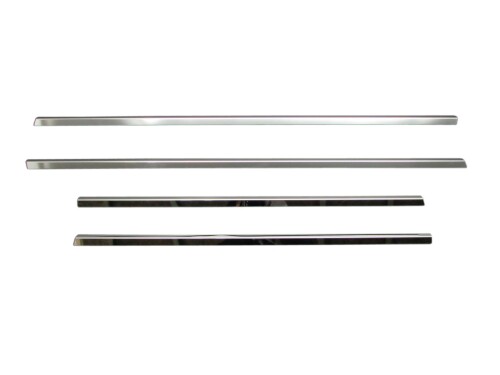 BRIGHTZ フィット GE系 超鏡面クロームメッキステンレスウィンドウモール 4PC 3399