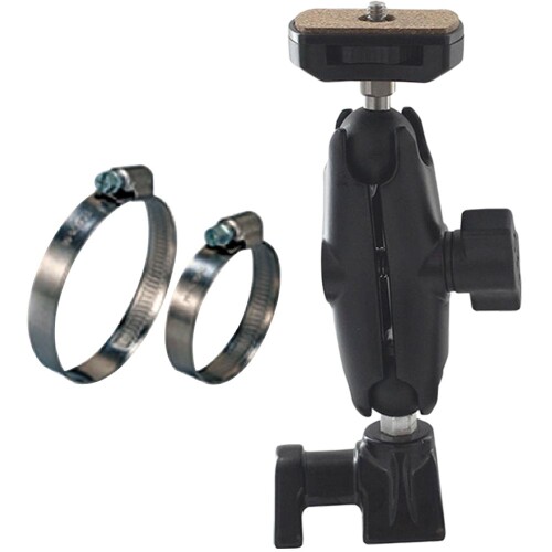 REC-MOUNTS ロールバー・フロントフォークマウント Roll 赤ちょうちん ・ Front fork Mount for HDR-X1000V/HDR-AS200V/HDR-AZ1相応う (REC-46BBK-M) アクセサリー・部品-その他