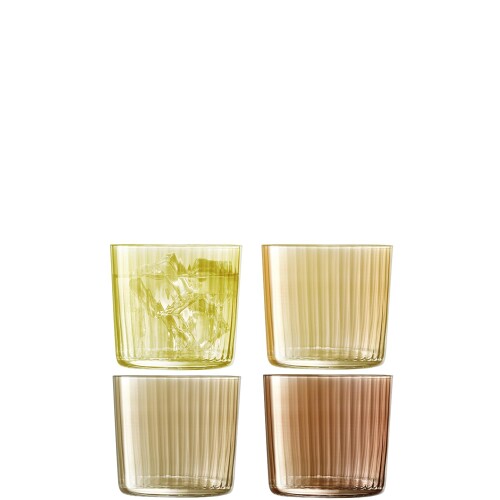 LSA(エルエスエー) Gems タンブラー 4個セット ガラス 310ml G060-09-148