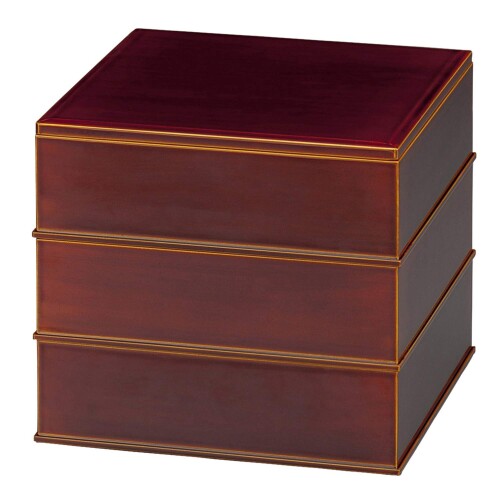 楽天市場】漆器・飛騨春慶塗：春慶縁高・二段一蓋・滝村弘美 : 和食器