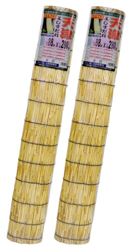 天津 すだれ 約88×280cm 軒下 天然素材 日除け 目隠しに最適 水勘製簾所