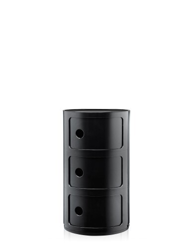Kartell コンポニビリ3 ブラック [ファイ]32/H58.5cm SFNT-K4967-09