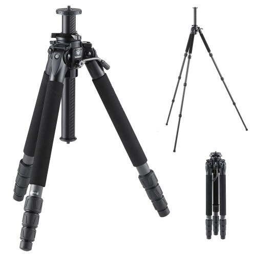 ベルボン Velbon カーボン三脚 プロフェッショナル・ジオ N740 AZ ナットロック 脚径32mm 4段 ギヤ式エレベーター 雲台別売 カーボン脚