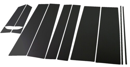 BRIGHTZ セレナ C25 超鏡面ステンレスブラックメッキピラーパネル バイザー無用 12PC NC25 CC25 CNC25 NC CC CNC 25 5104