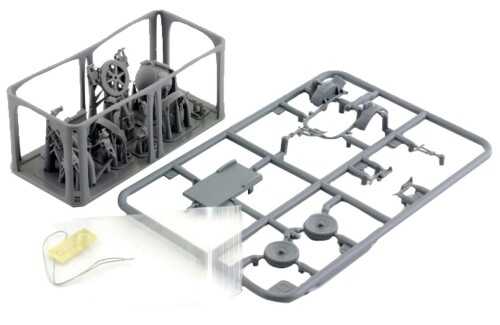 Orange Hobby オレンジホビー 1/72 ドイツ Sw 36 60cmサーチライト Sd.Ah.51トレーラー付 プラモデル用パーツ G72-220