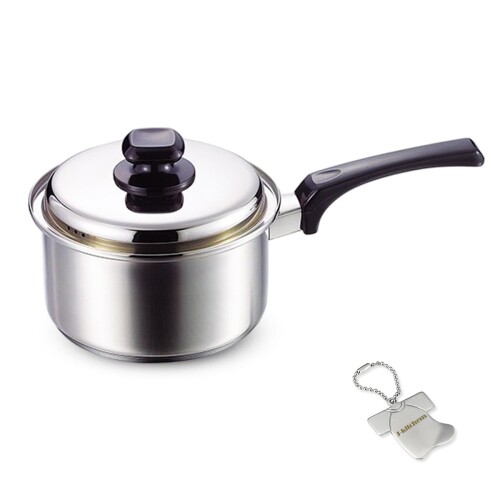 J-kitchens クックライフ 片手鍋 料理が こびりつきにく 錆びに強い 18cm ガス IH対応 オリジナルタグ付