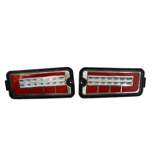 DAIHATSU ダイハツ ハイゼット S500P/S510P LEDテールランプ シーケンシャルウインカー クリア/レッド
