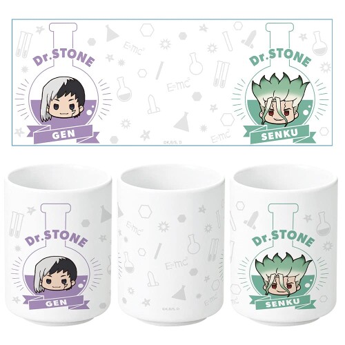 Dr．STONE ちゅるキャラ湯のみ画像