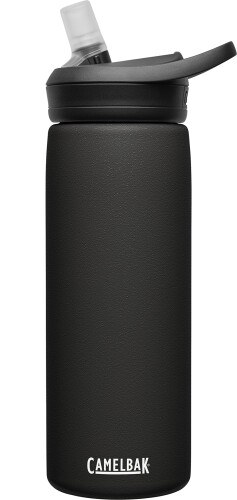 キャメルバック エディプラス SST 真空断熱 保冷 ストロー ステンレス ボトル 600ml ブラック