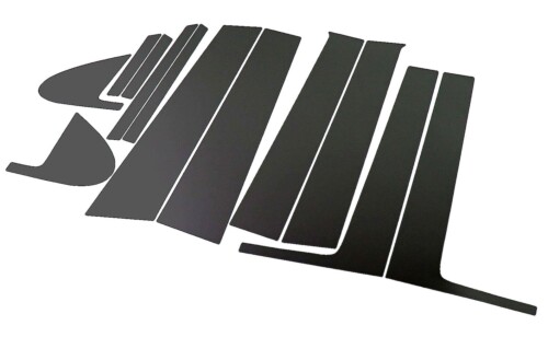 BRIGHTZ フリードハイブリッド GP3 超鏡面ステンレスブラックメッキピラーパネル バイザー無用 12PC GP P3 3 フリード ハイブリッド フリードハイブリット ハイブリット 29742