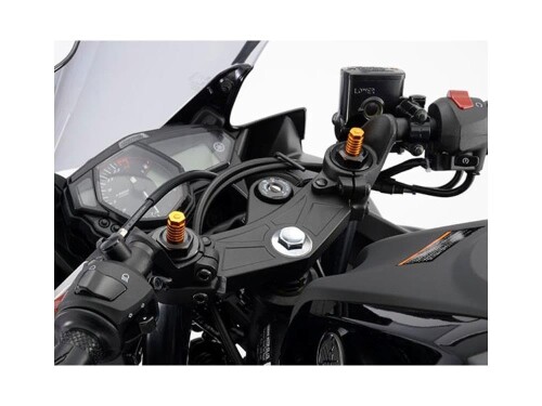 ベビーフェイス(BABY FACE) フロントフォークトップキャップ ブラック YZF-R25/MT-07/MT-25 005-Y0006BK 15,840円