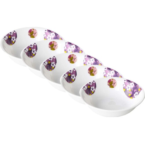 コレール 小ボウル 5枚セット 皿 プレート 割れにくい 軽量 電子レンジ対応 オーブン対応 食洗機対応 ボンボンフレール J410-BBFL CP-1712