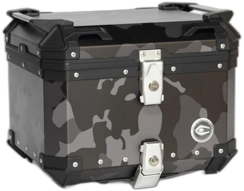 クーケース(COOCASE) バイク用 Q1 アルミトップケース 45L カモフラージュブラック 容量：45L CCX450CB