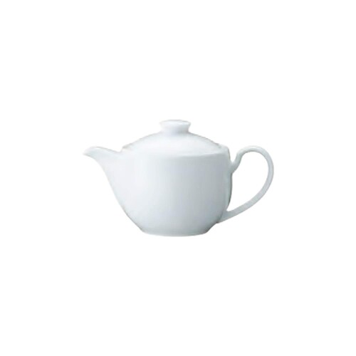 Noritake ノリタケ ティーポット 450cc アークティックホワイト 電子レンジ対応 食洗器対応 1個 白 ファインポーセレン（ホワイト） 91569/4000
