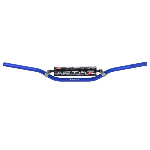 ジータレーシング(ZETA RACING) CXハンドルバー MX-111 スタンダード径(22.2mm) 汎用 幅:806mm 高さ:83mm 引き:53mm CR/CRF-Low, KXF-Low バーパッド/バーエンドキャップ付属 ブルー F4443 10,930円