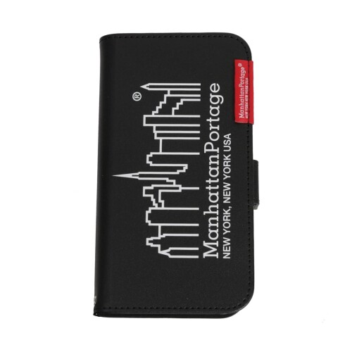 マンハッタンポーテージ(Manhattan Portage) PU LEATHER Book Type Case ブラック iPhone 13 Pro iP13PRO-PU-BOOK 手帳型