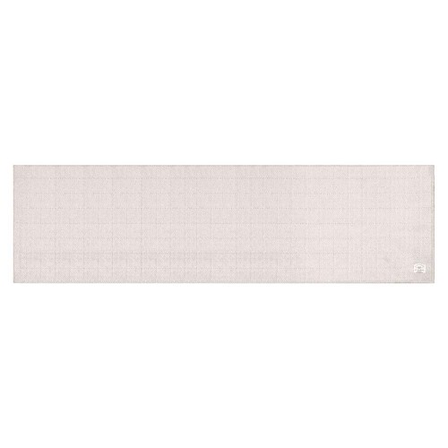 センコー(Senko) B.B.collection ヘリンボン 4 キッチンマット 約50× 180cm ライトグレー 抗菌 防臭 薄手 床暖房対応 日本製 38528