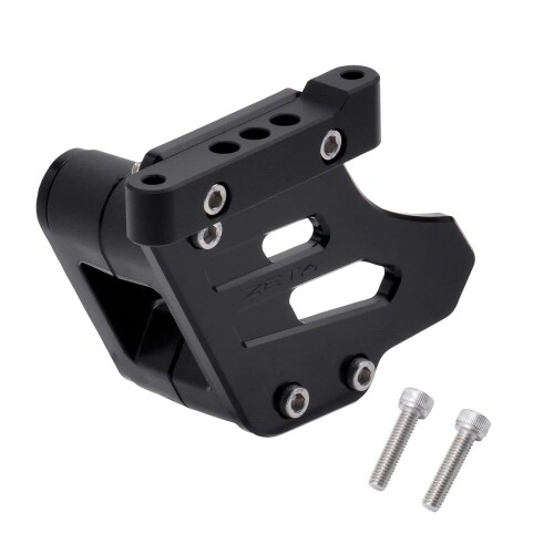 ジータレーシング(ZETA RACING) TENERE700 '20-22, '25 デュラブル チェーンガイド ブラック チェーン 脱落防止 高強度アルミ合金 ストリート オフロード F6427