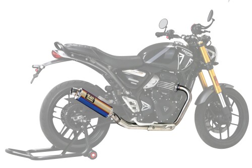 ヨシムラ スリップオン SPEED400 Slip-On GP-MAGNUM105サイクロン EXPORT SPEC チタンブルー 政府認証 YOSHIMURA 110A-674-5U80B
