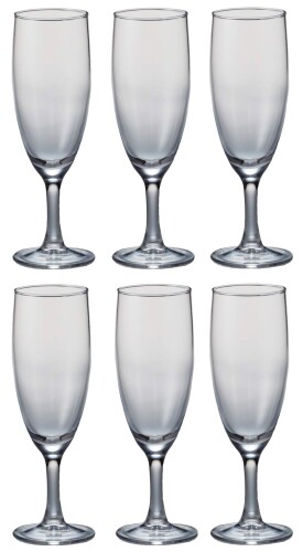 サントリーマーケティング シャンパングラス クリア 170ml エレガンス フルート 106-72 6個入り 4,565円