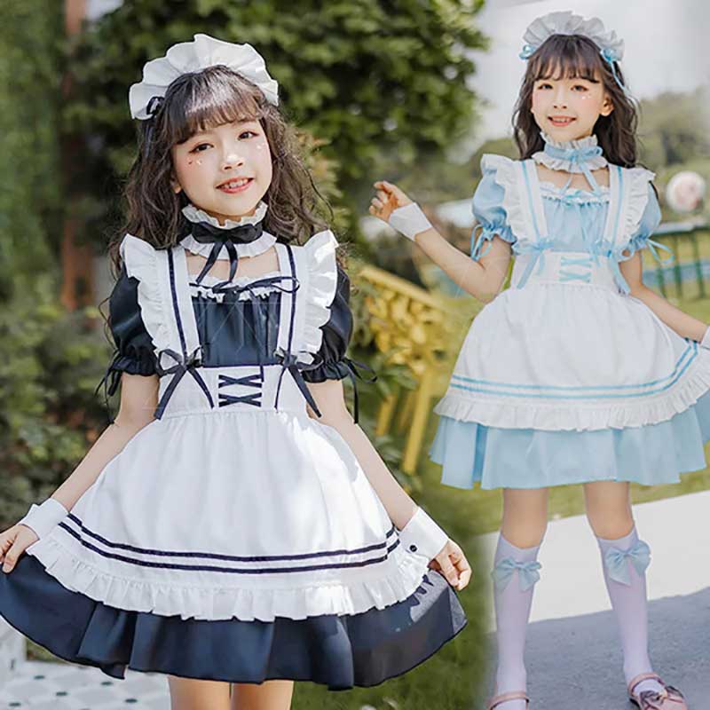 ♥可愛い♥ コスプレ メイド服 ハロウィン ロリータ S M ワンピース