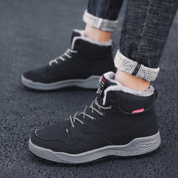 楽天市場 スノーシューズ メンズ 防寒防滑防水 スノーブーツ 防寒ブーツ シューズ スエード 裏起毛 カジュアル 雪靴 防寒靴 暖かい Mrt Shop