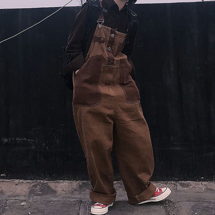 楽天市場 マルチポケット サロペット 作業服 カジュアル ワークマン オールインワン 作業ズボン オーバーオール メンズ レディース ゆったり Overalls カーゴパンツ ソ ワークパンツ つなぎ Mrt Shop