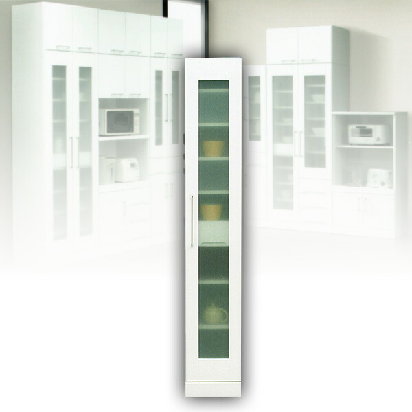 ✳️美品✳️大川家具　ホワイト食器棚　隙間家具　幅40cm スリム 大川家具 食器棚 スリム 幅40cm ホワイト 隙間収納