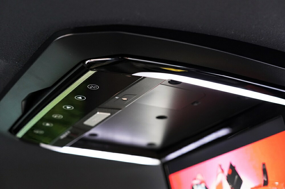 楽天市場 エムジーエム フリップダウンモニター 新型 タント Tanto 650 660系 専用 ダイハツ 液晶 13 3インチ 取付キット Hdmi 動画再生 Led パーツ Wxga エムジーエム