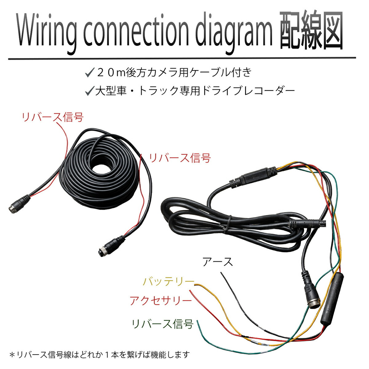 20mドライブレコーダー前後2カメラ12/24V車対応7インチ液晶モニター暗視仕様バックカメラ付属前後カメラ同時記録1080PGセンサー循環録画
