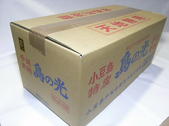 小豆島 手延そうめん 島の光　赤帯 古物 【300g(50g×6束)×30袋】