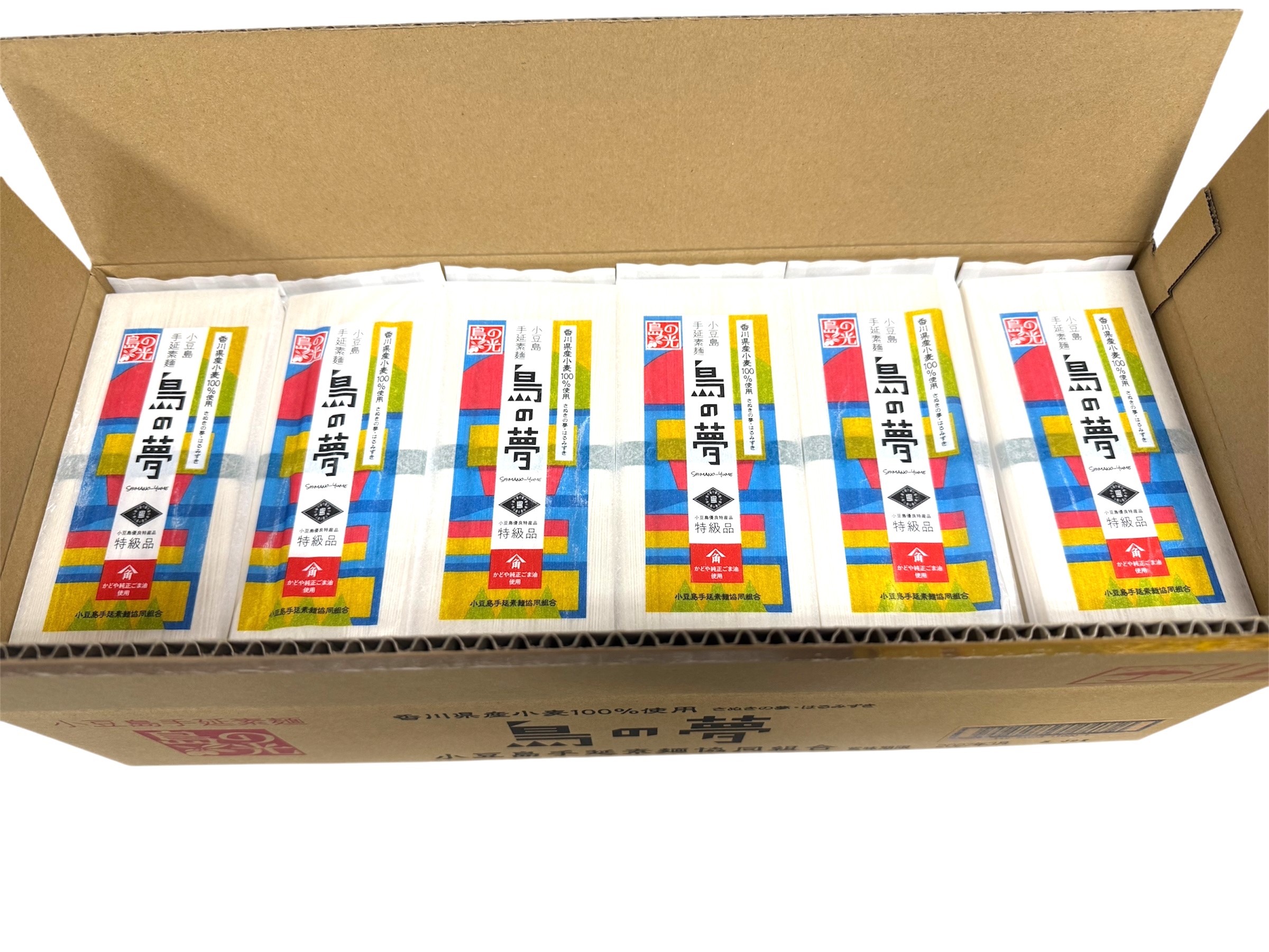 小豆島 手延そうめん 島の光 【島の夢　250g(50g×5束)×36袋】