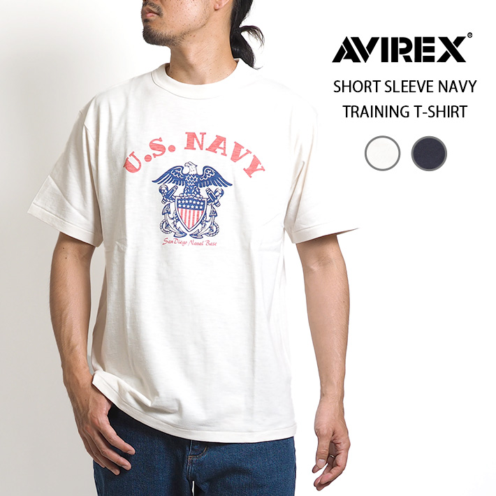 楽天市場】【セール20%OFF】AVIREX アビレックス Tシャツ 半袖 スラブ